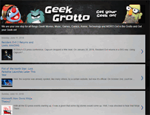 Tablet Screenshot of geek-grotto.com